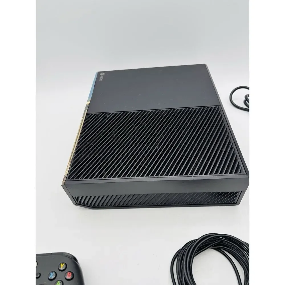 Microsoft Xbox One #1540 Fallout Game Console Power Cord 3 Controllers Works